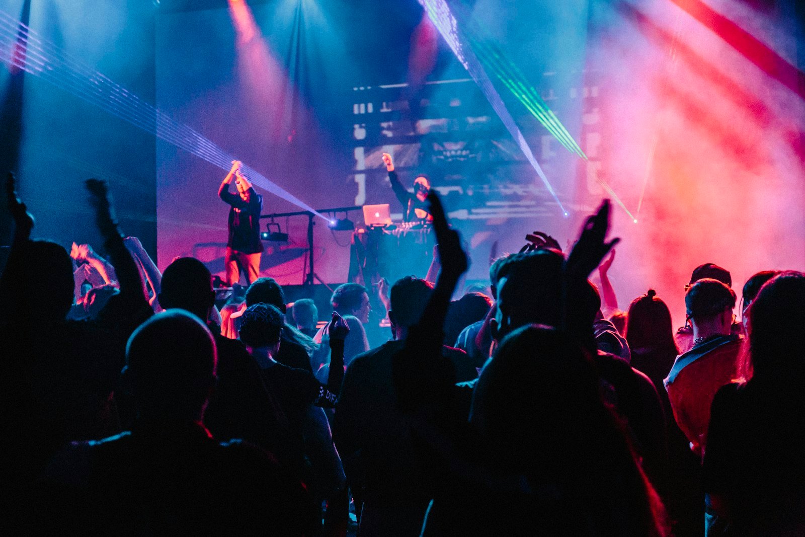 Live band performance
