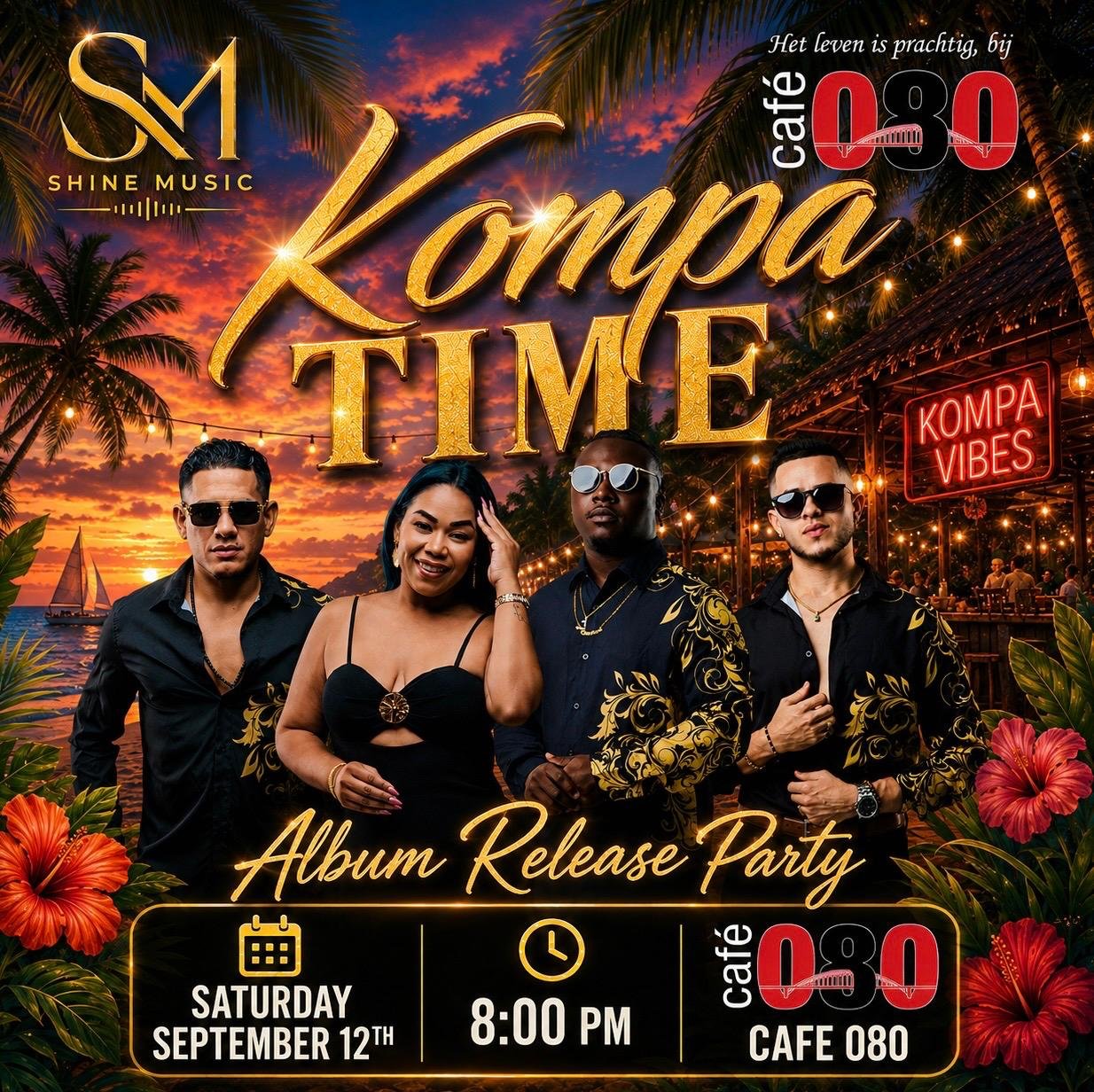 Shine Music event invite, September 12